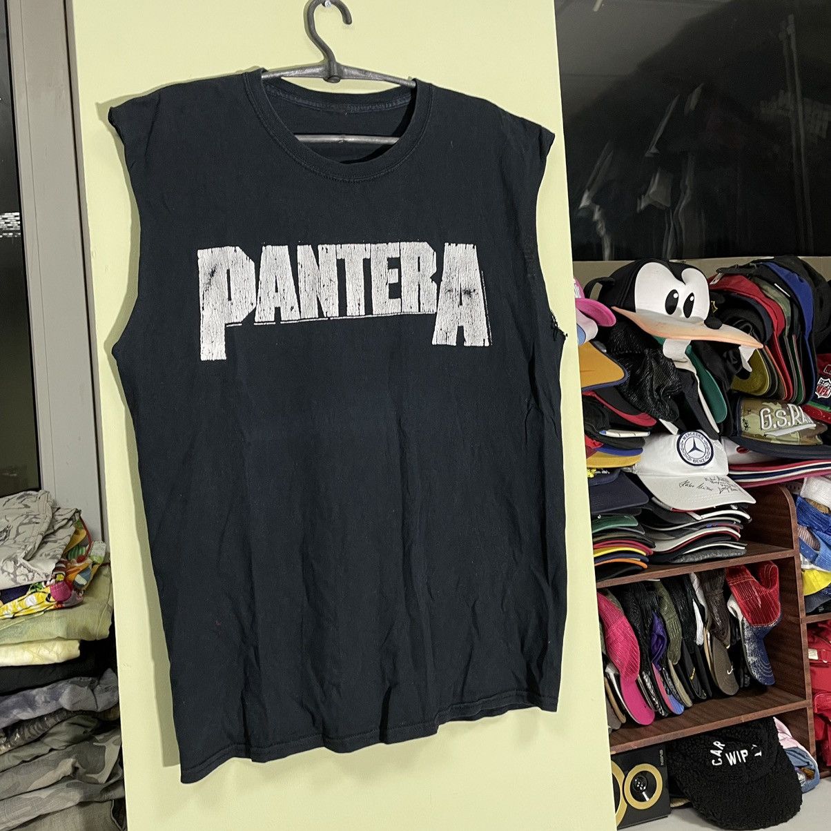 Band Tees Vintage Y2K Pantera Horror Tour Art Band Rock Sun Faded Tee Size US XL / EU 56 / 4 - 2 Thumbnail