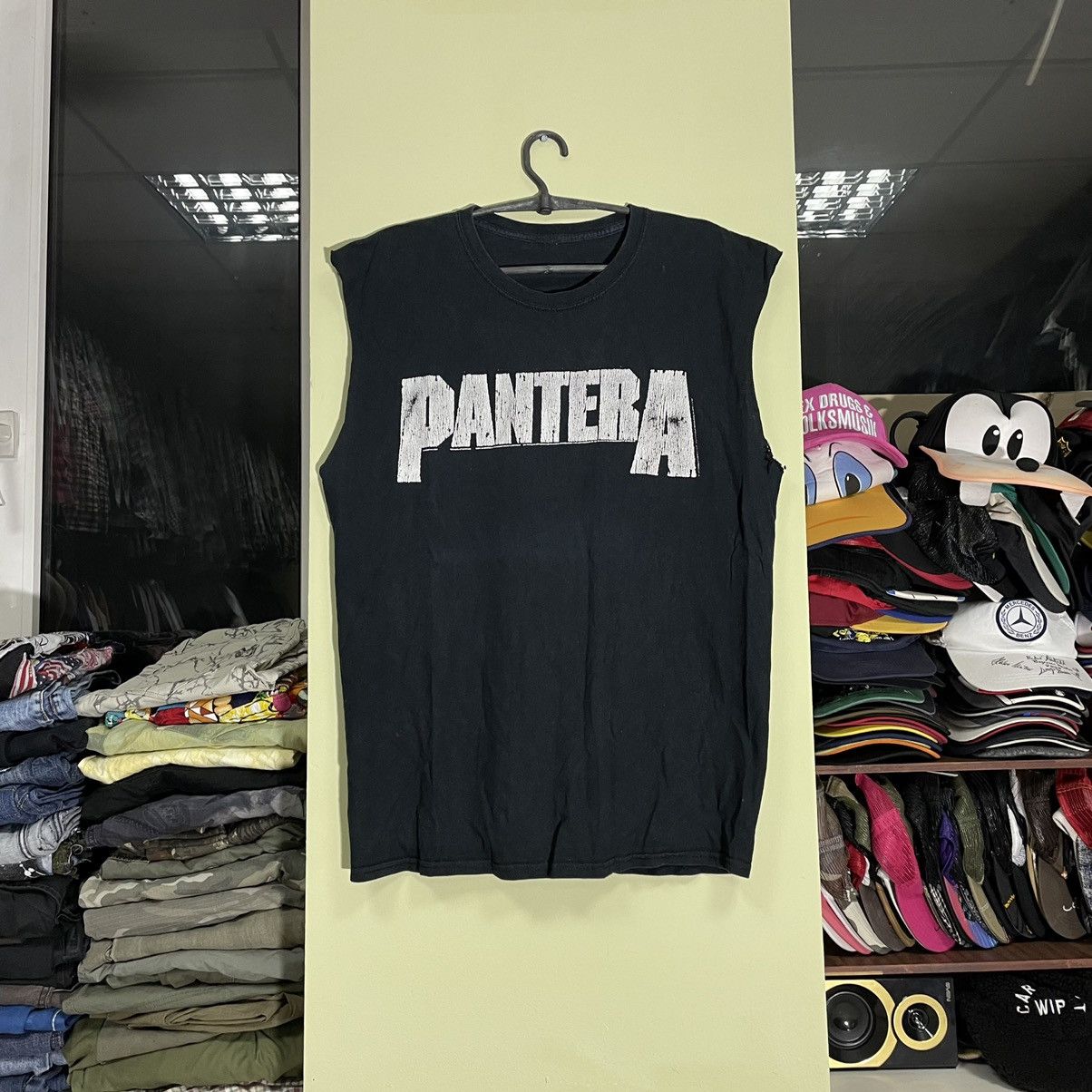 Band Tees Vintage Y2K Pantera Horror Tour Art Band Rock Sun Faded Tee Size US XL / EU 56 / 4 - 1 Thumbnail