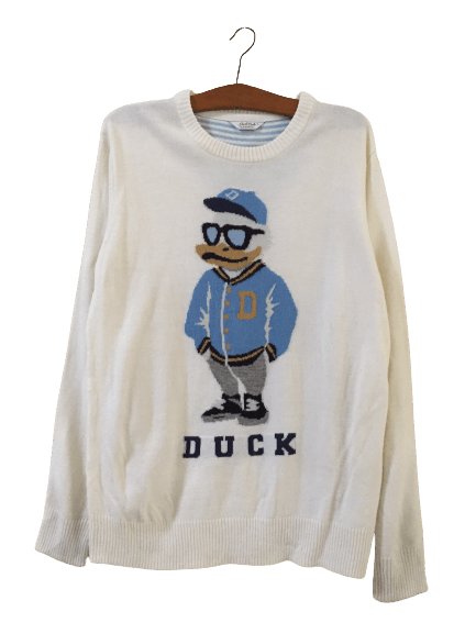 Cartoon Network B One Soul Duck Dude Knitwear Sweatshirt Size US L / EU 52-54 / 3 - 1 Thumbnail