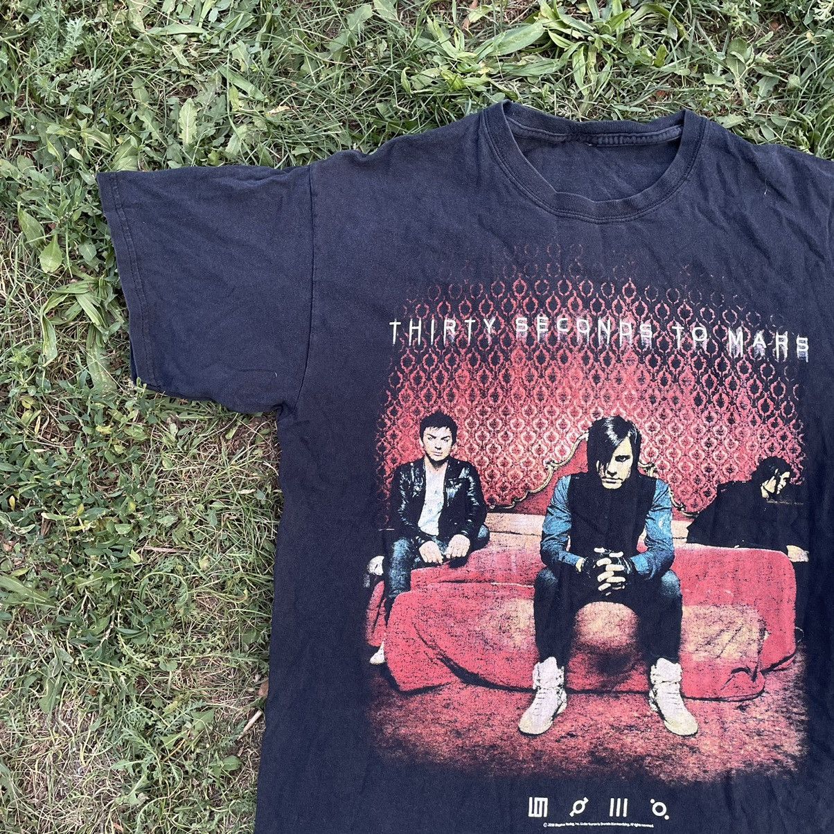 Vintage Vintage Y2K Sun Faded Graphic Band Tee Horror Print Dark M Size US M / EU 48-50 / 2 - 4 Thumbnail
