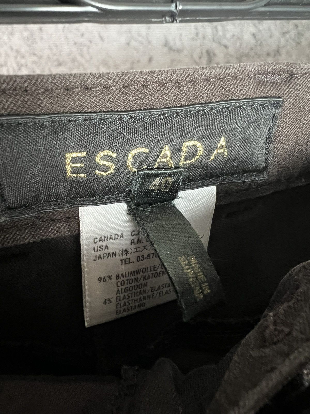 Escada Escada luxury designer italian pants Size 27" / US 4 / IT 40 - 3 Thumbnail