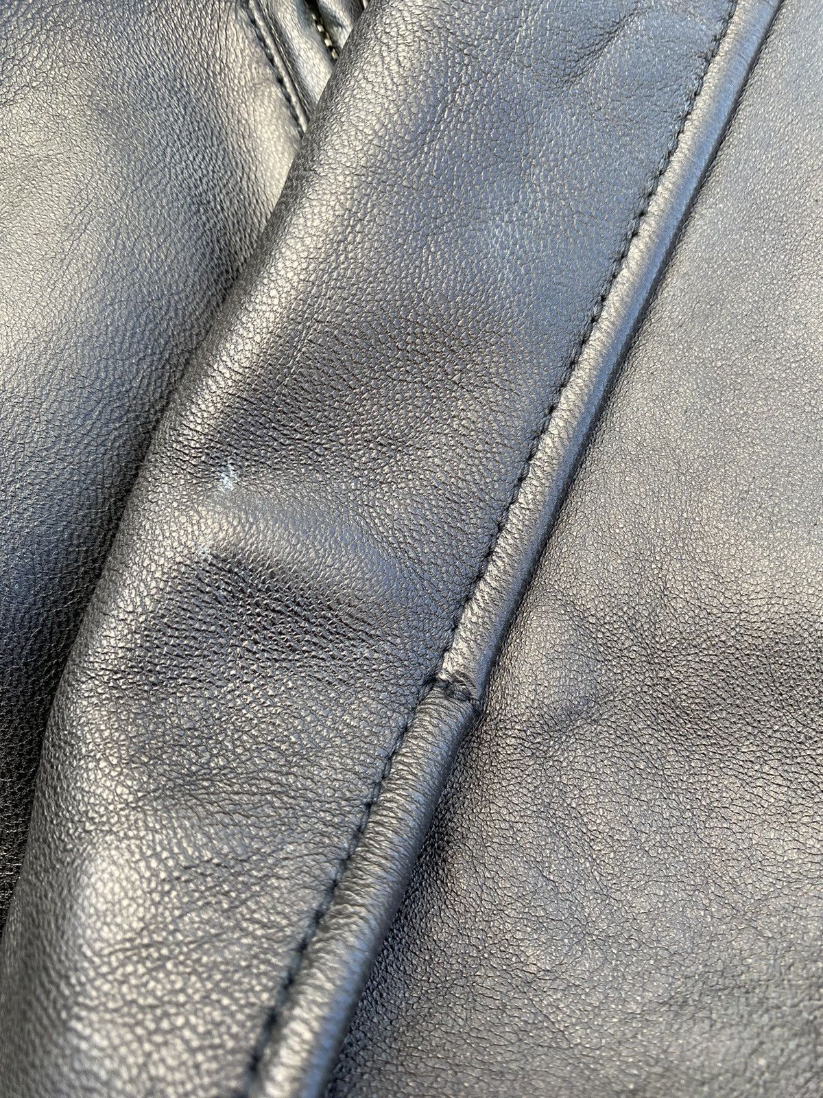 Vintage Genuine Real leather Vintage jacket Size US XXL / EU 58 / 5 - 5 Thumbnail