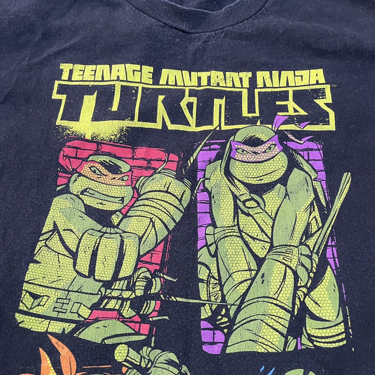 Vintage Vintage 90s TMNT Sun Faded Graphic Tee Skater Baggy Slim L Size US L / EU 52-54 / 3 - 6 Thumbnail