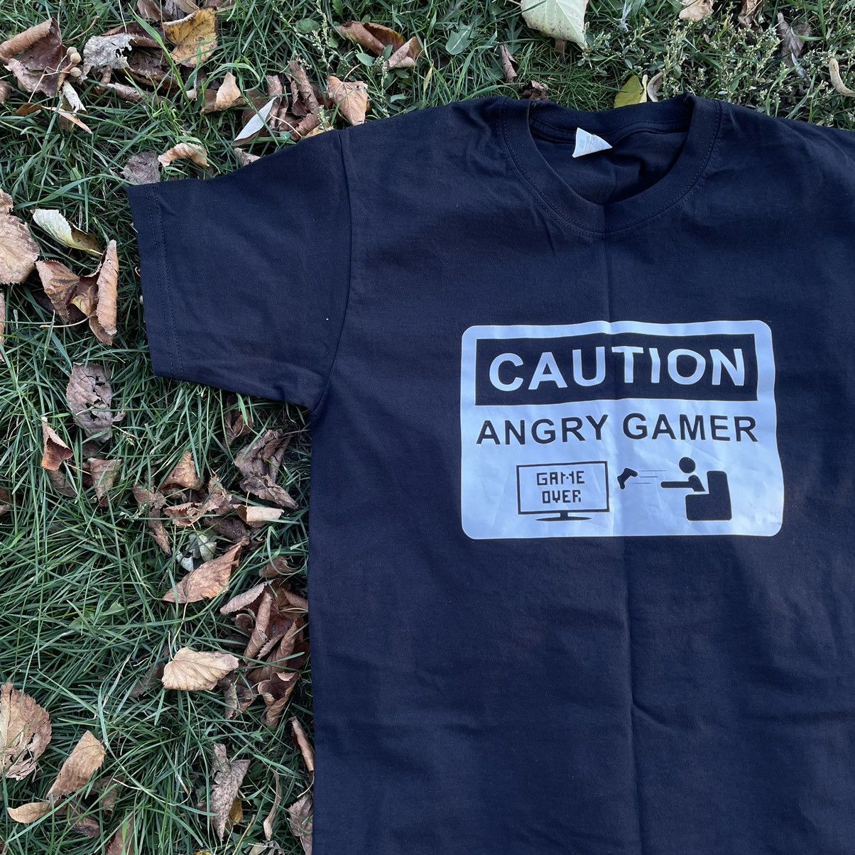 Vintage Vintage Y2K Angry Gamer Graphic Tee Humor Streetwear Baggy M Size US M / EU 48-50 / 2 - 3 Thumbnail