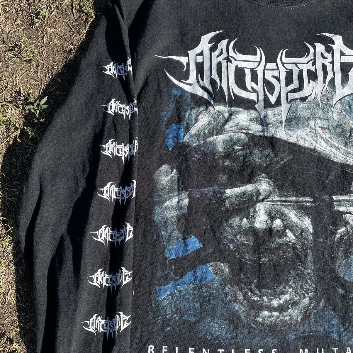 Vintage Vintage Y2K Mutation Band Tee Graphic Metal Streetwear L Size US L / EU 52-54 / 3 - 6 Thumbnail