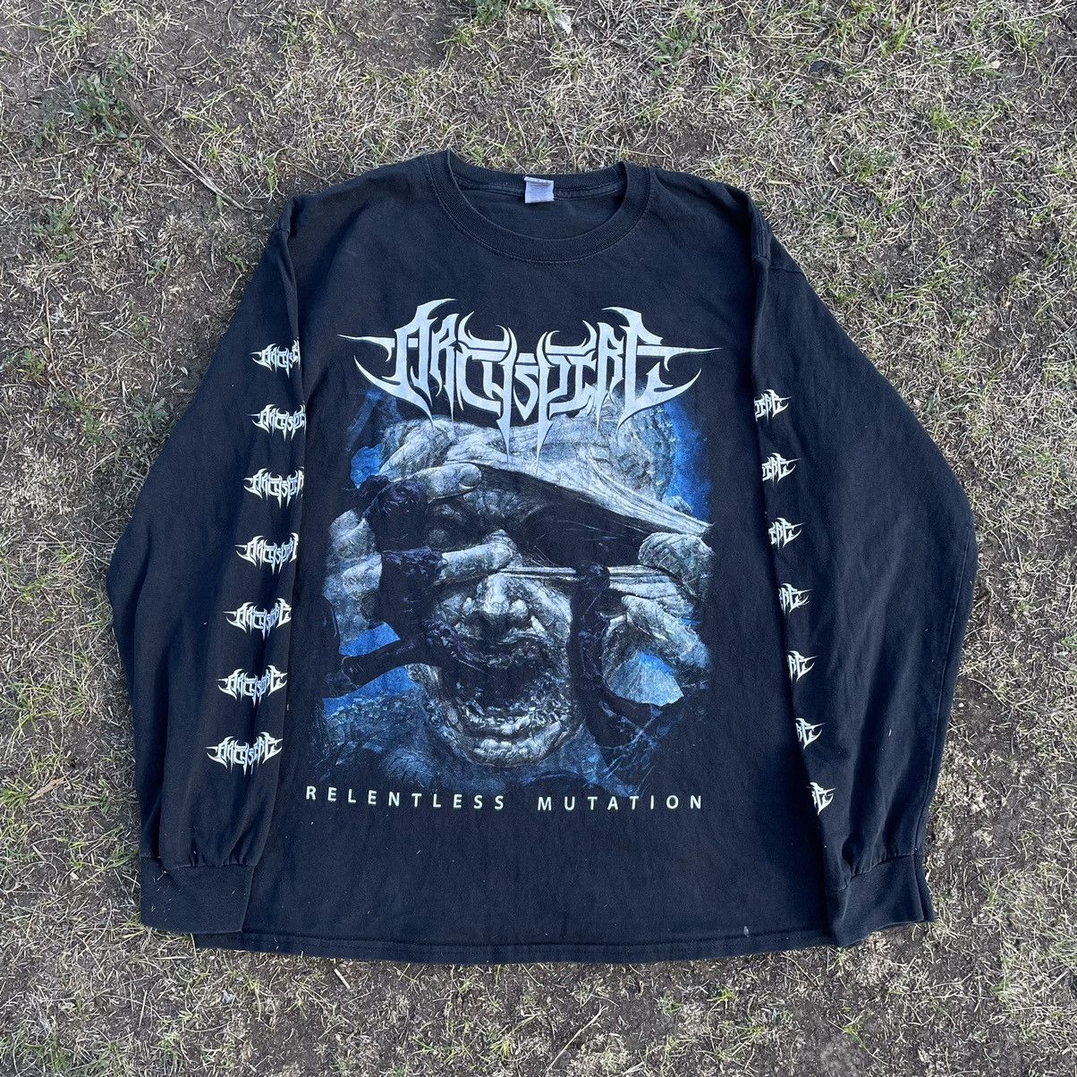 Vintage Vintage Y2K Mutation Band Tee Graphic Metal Streetwear L Size US L / EU 52-54 / 3 - 1 Thumbnail