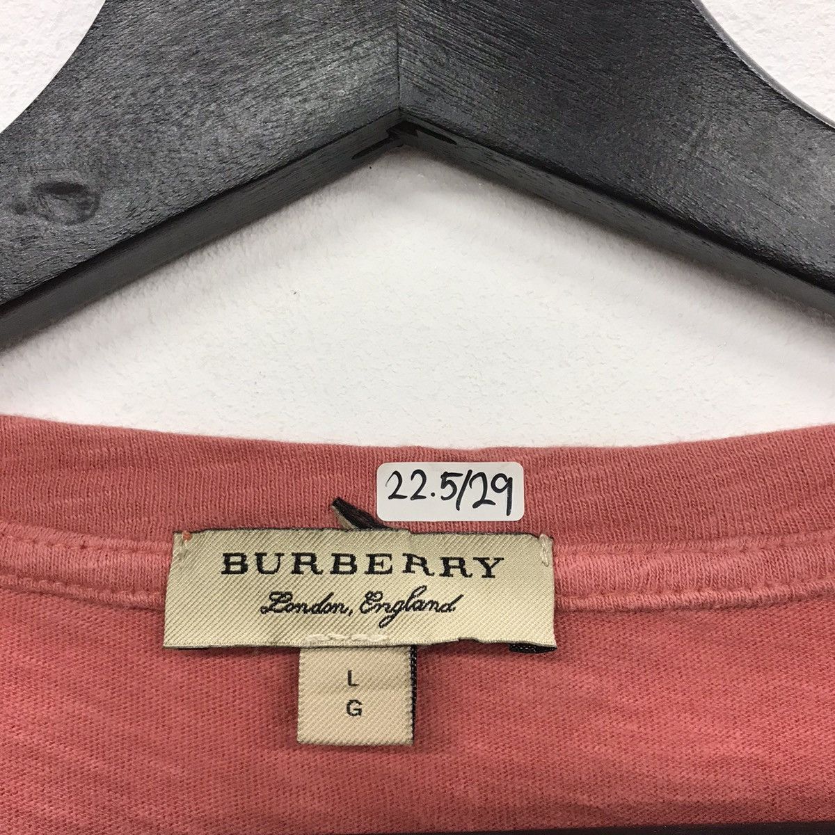 Burberry *Rare!! Burberry Small logo embroidery men tshirt Size US L / EU 52-54 / 3 - 10 Thumbnail