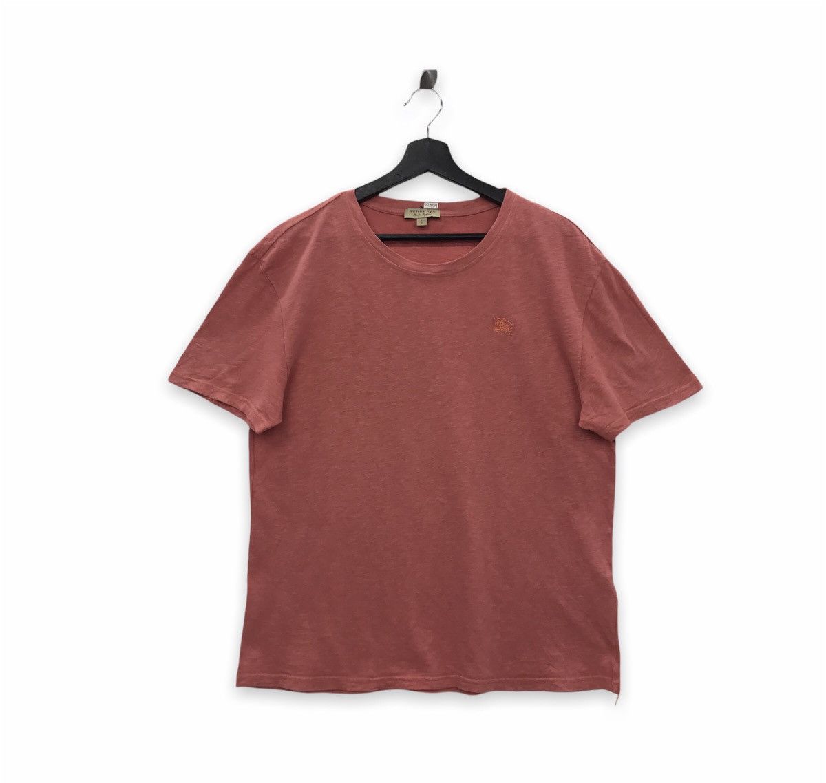 Burberry *Rare!! Burberry Small logo embroidery men tshirt Size US L / EU 52-54 / 3 - 1 Thumbnail