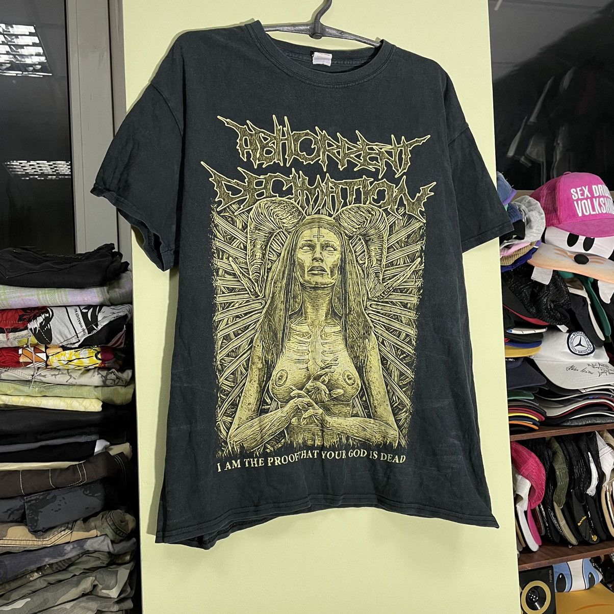 Vintage Vintage Y2K Graphic Tee Sun Faded Horror Punk Streetwear L Size US L / EU 52-54 / 3 - 2 Thumbnail