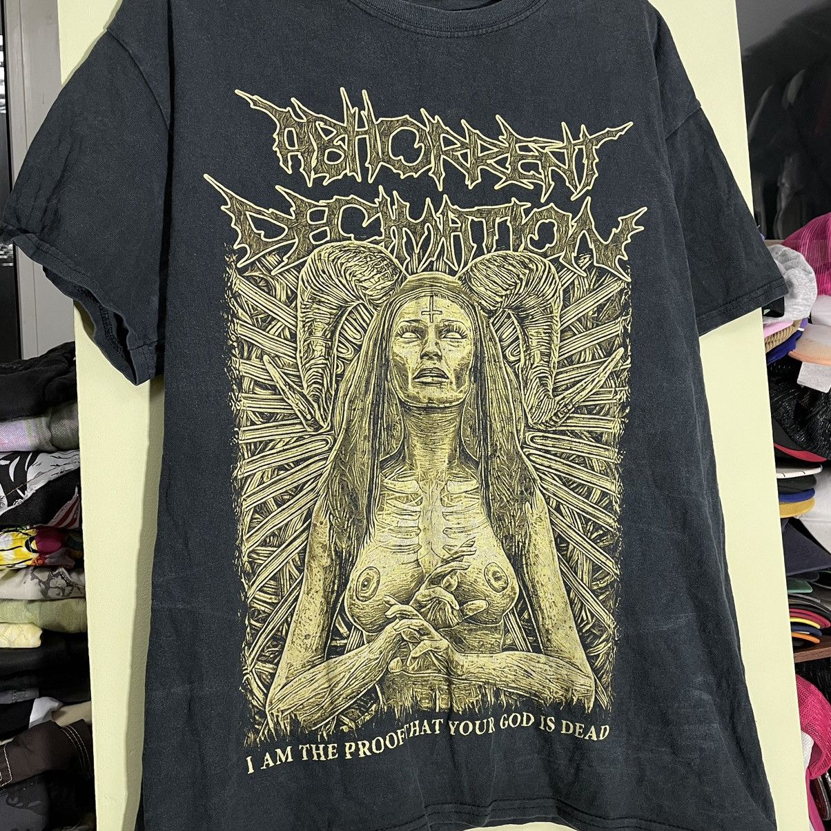 Vintage Vintage Y2K Graphic Tee Sun Faded Horror Punk Streetwear L Size US L / EU 52-54 / 3 - 4 Thumbnail
