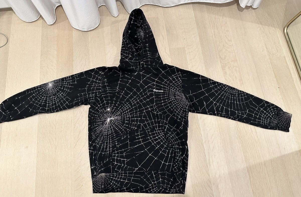 Supreme Spider Web Hoodie | Grailed