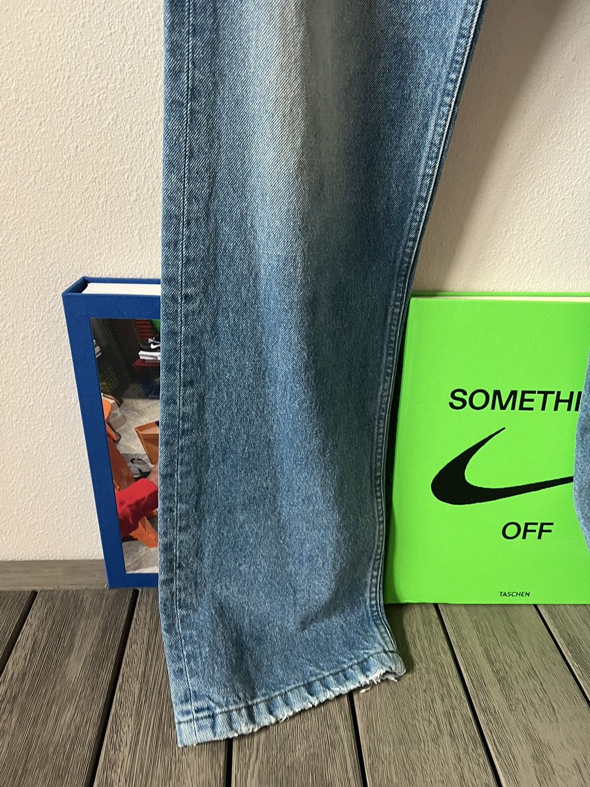 Balenciaga Balenciaga Distressed Blue Jeans Size US 30 / EU 46 - 4 Thumbnail