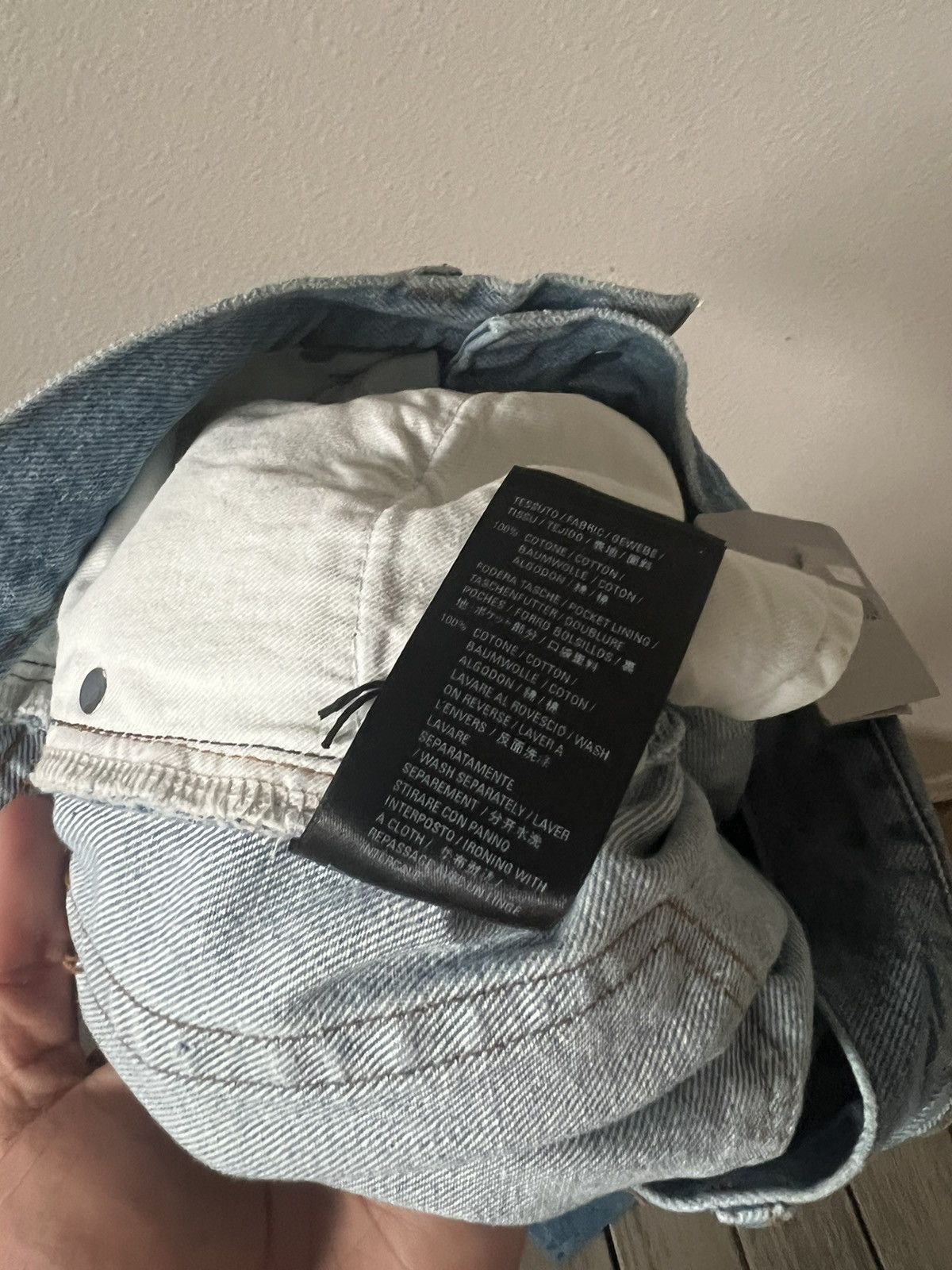 Balenciaga Balenciaga Distressed Blue Jeans Size US 30 / EU 46 - 15 Thumbnail