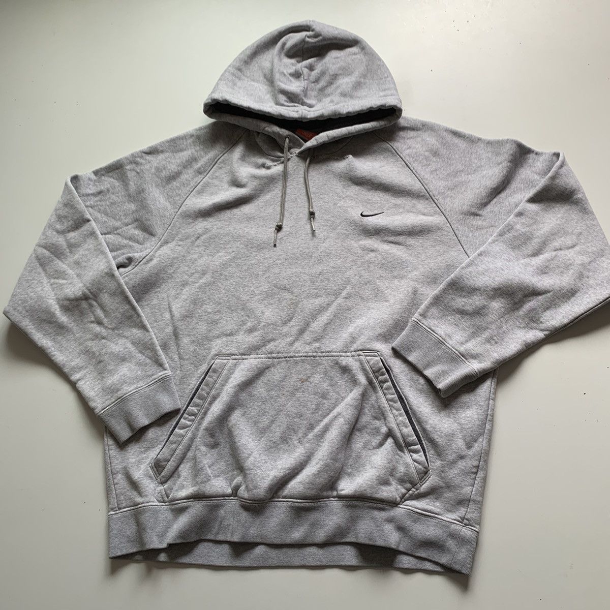 Nike Vintage 2000s Nike Embroidered Swoosh Hoodie Men's Large Size US L / EU 52-54 / 3 - 1 Thumbnail