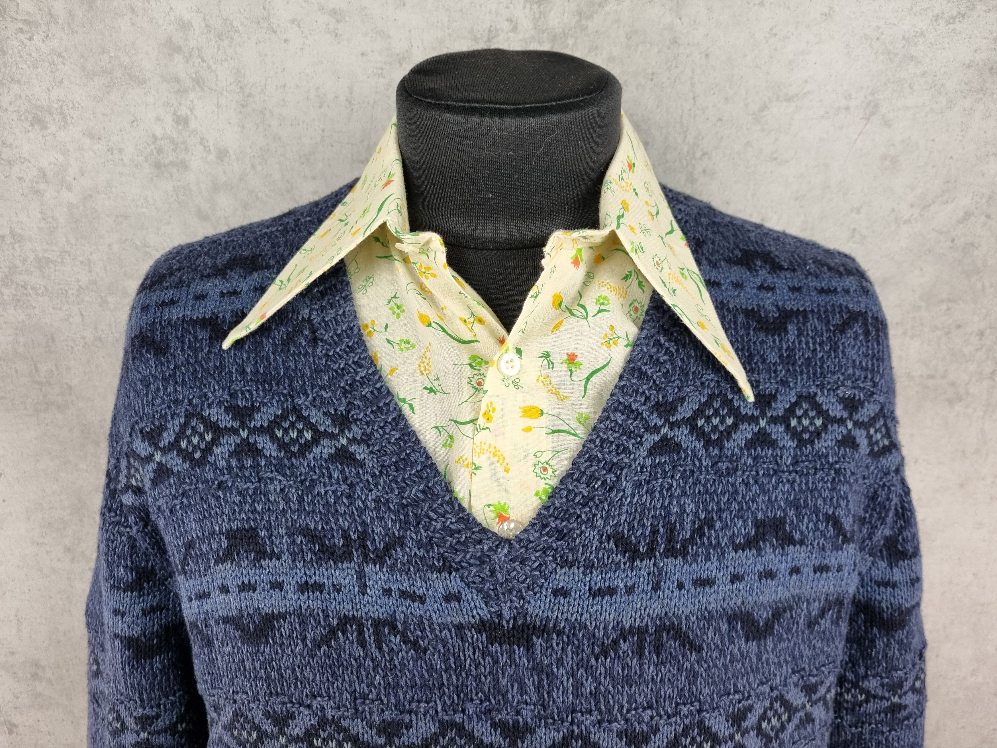 Polo Ralph Lauren × Ralph Lauren Rare Wool/Silk/Linen Polo by Ralph Lauren Knitted Sweater Size US L / EU 52-54 / 3 - 2 Thumbnail