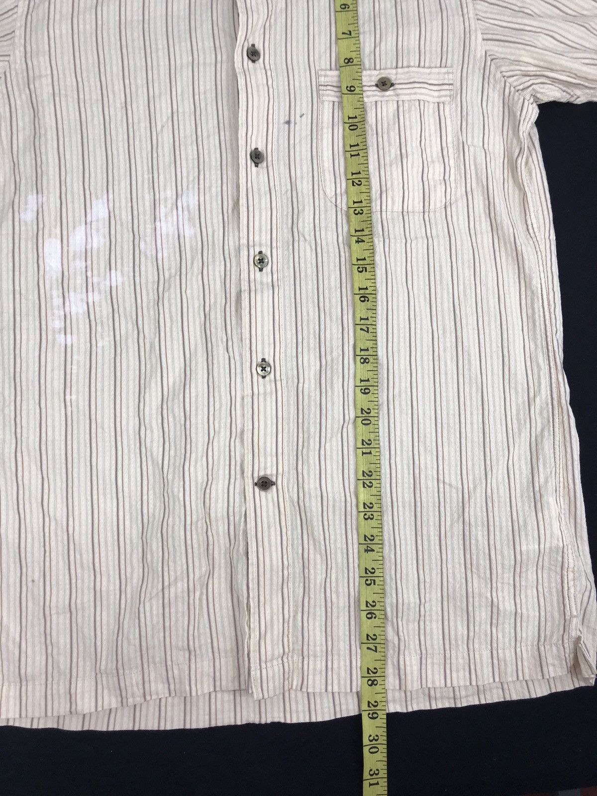 Japanese Brand Sissy By Kansai Yamamoto Striped Checked Single Pocket Size US M / EU 48-50 / 2 - 5 Thumbnail