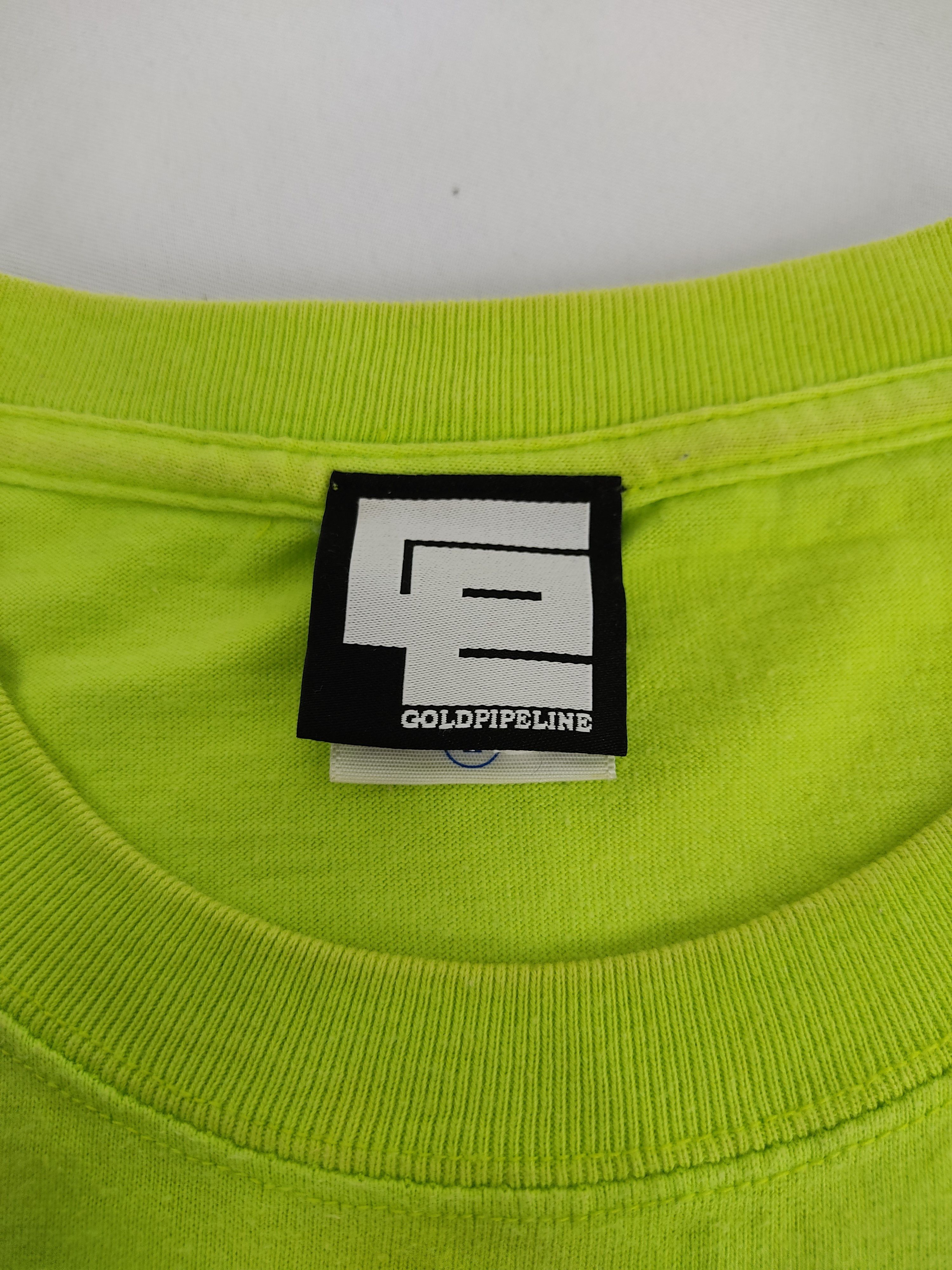 Japanese Brand Gold Pipi Line Logo Tee Street Art Design Size US M / EU 48-50 / 2 - 3 Thumbnail