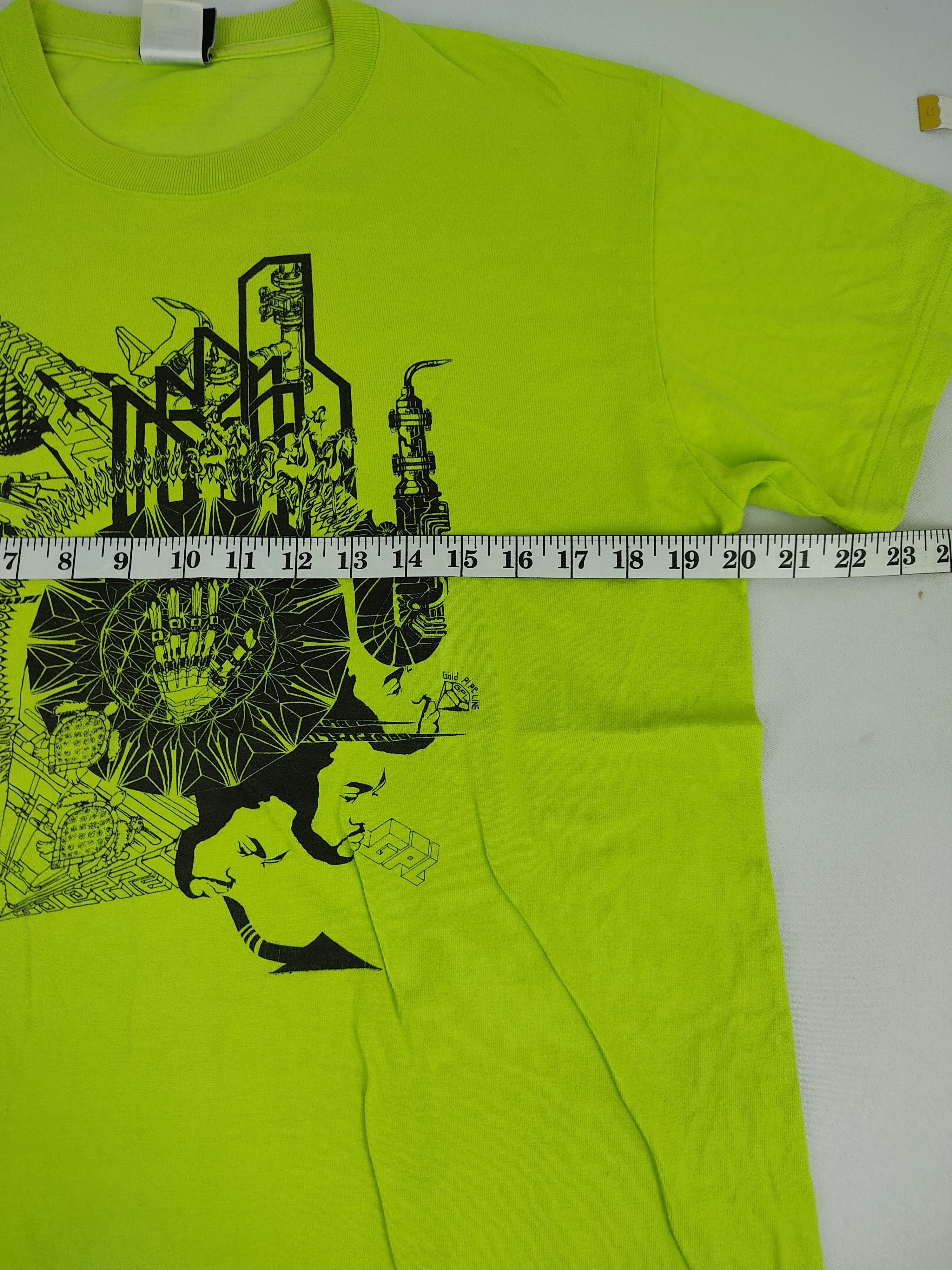 Japanese Brand Gold Pipi Line Logo Tee Street Art Design Size US M / EU 48-50 / 2 - 5 Thumbnail