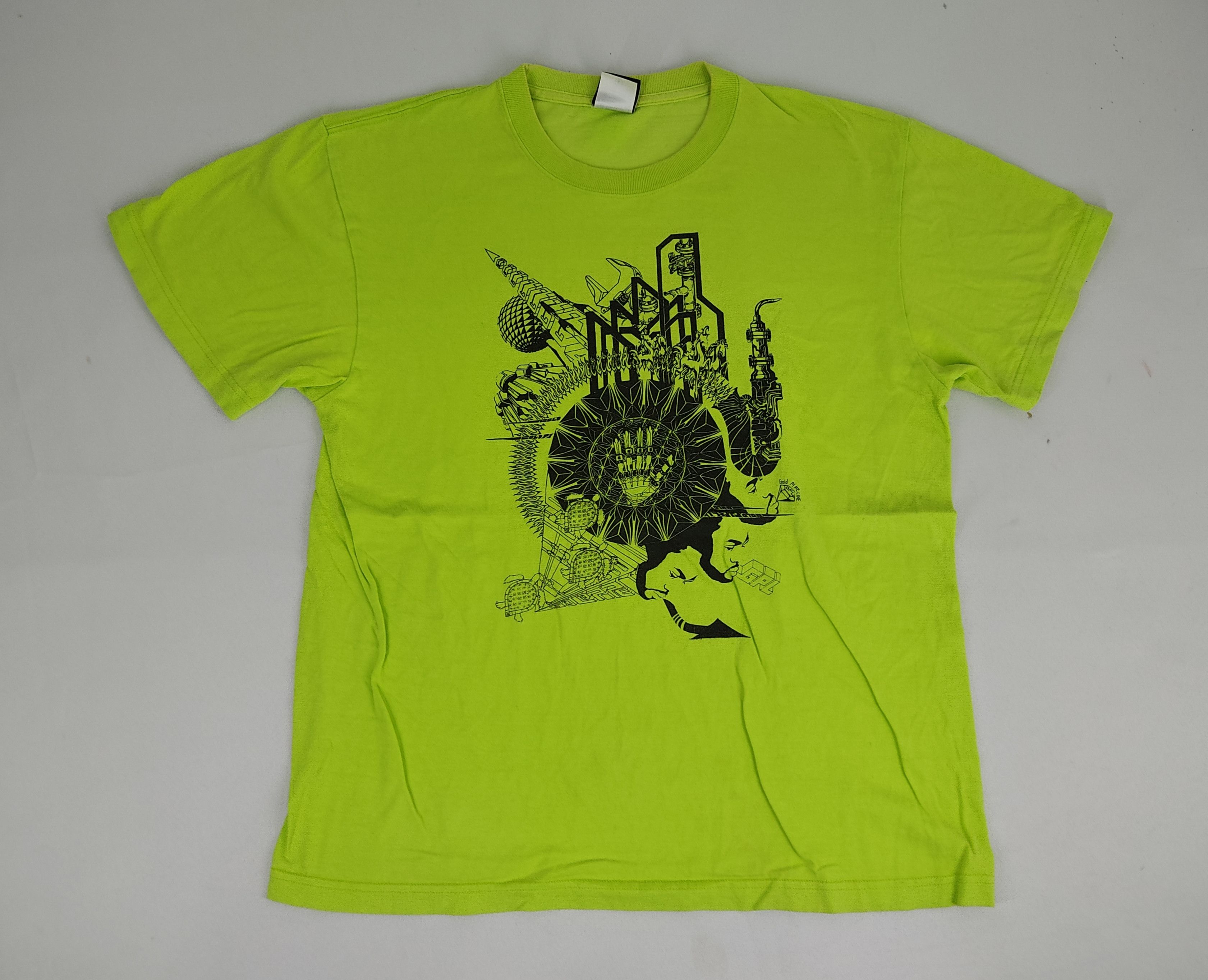 Japanese Brand Gold Pipi Line Logo Tee Street Art Design Size US M / EU 48-50 / 2 - 1 Thumbnail