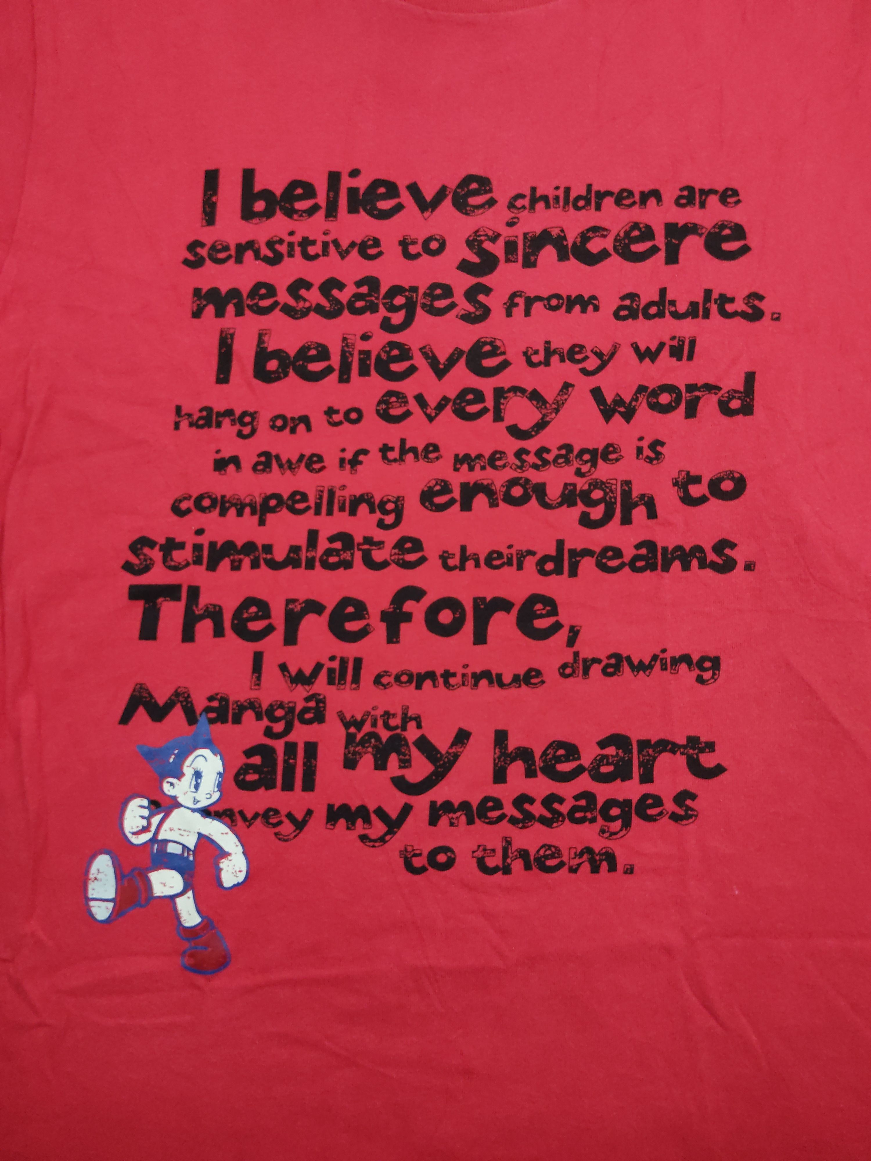Anime Astro Boy Mighty Atom Anime Cartoon Futuristic Robot Size US L / EU 52-54 / 3 - 2 Thumbnail