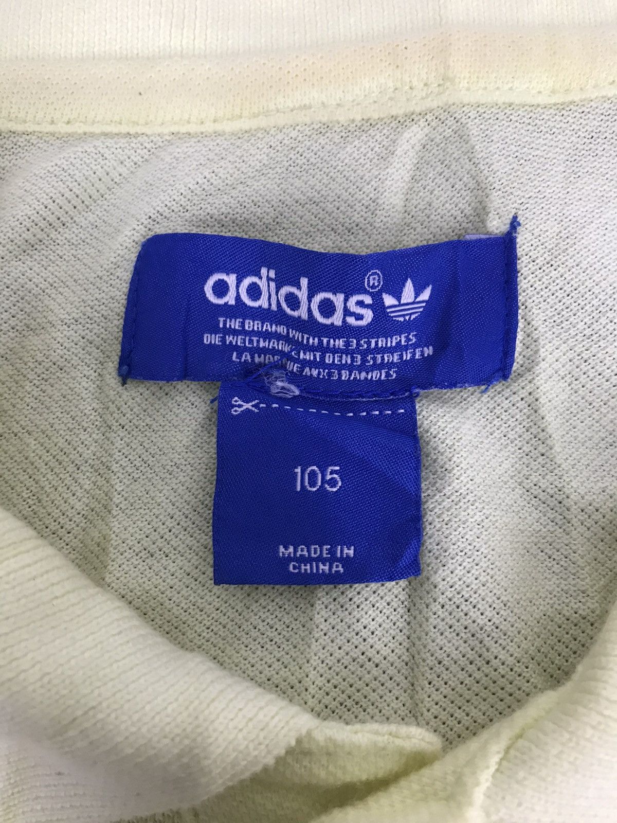 Adidas Adidas Trefoil Trikot Polo Tee Stripe Design Size S / US 4 / IT 40 - 2 Thumbnail