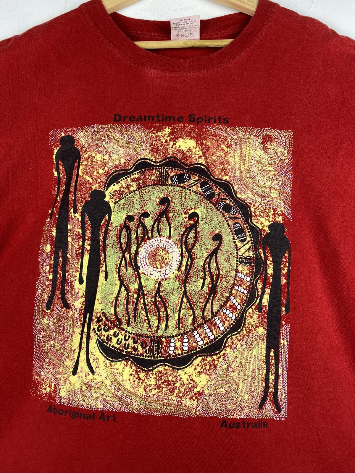 Vintage NEED GONE 🔥 Vintage Australia Aboriginal Art Tee T Shirt Size US XL / EU 56 / 4 - 3 Thumbnail