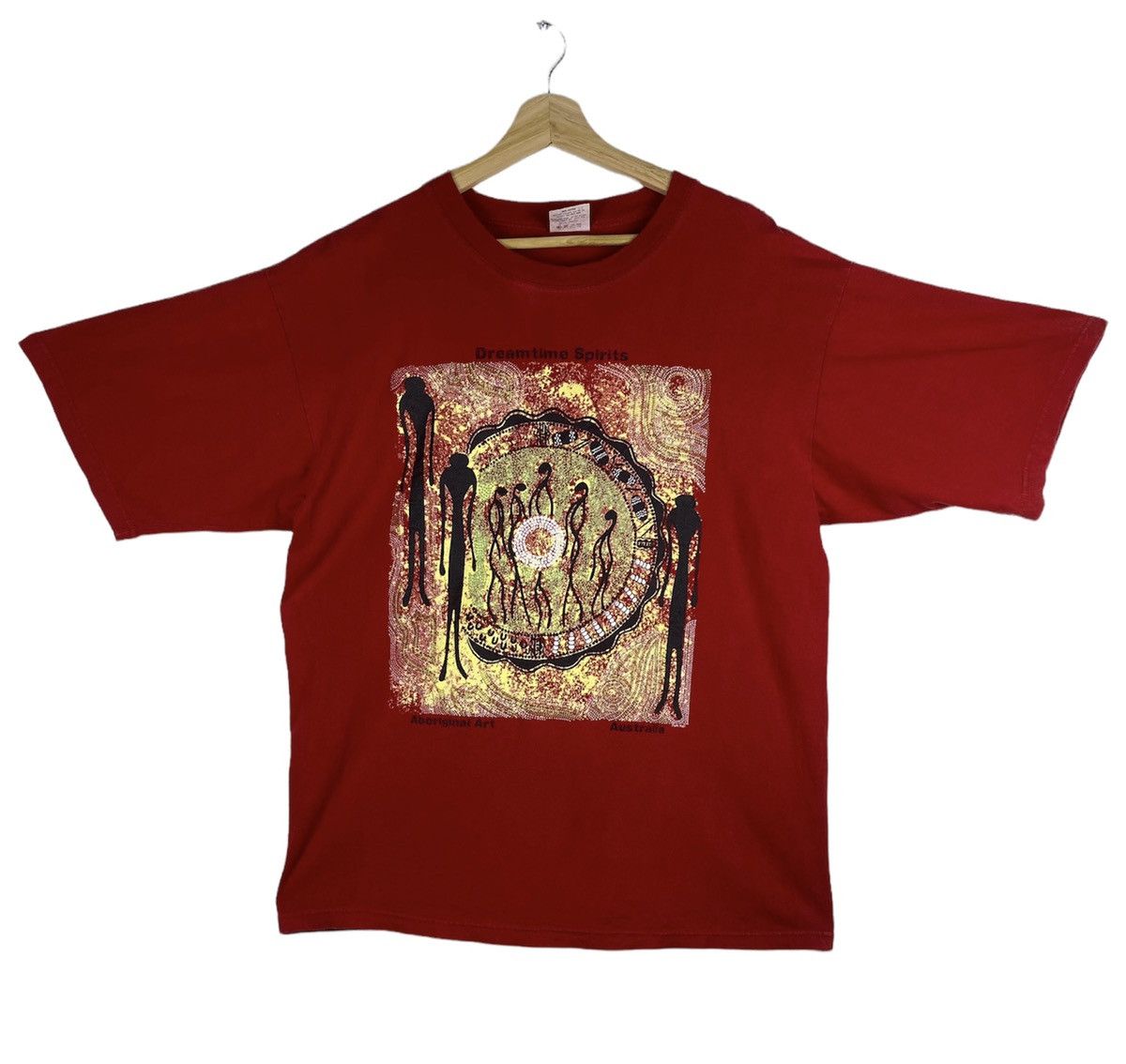 Vintage NEED GONE 🔥 Vintage Australia Aboriginal Art Tee T Shirt Size US XL / EU 56 / 4 - 1 Thumbnail