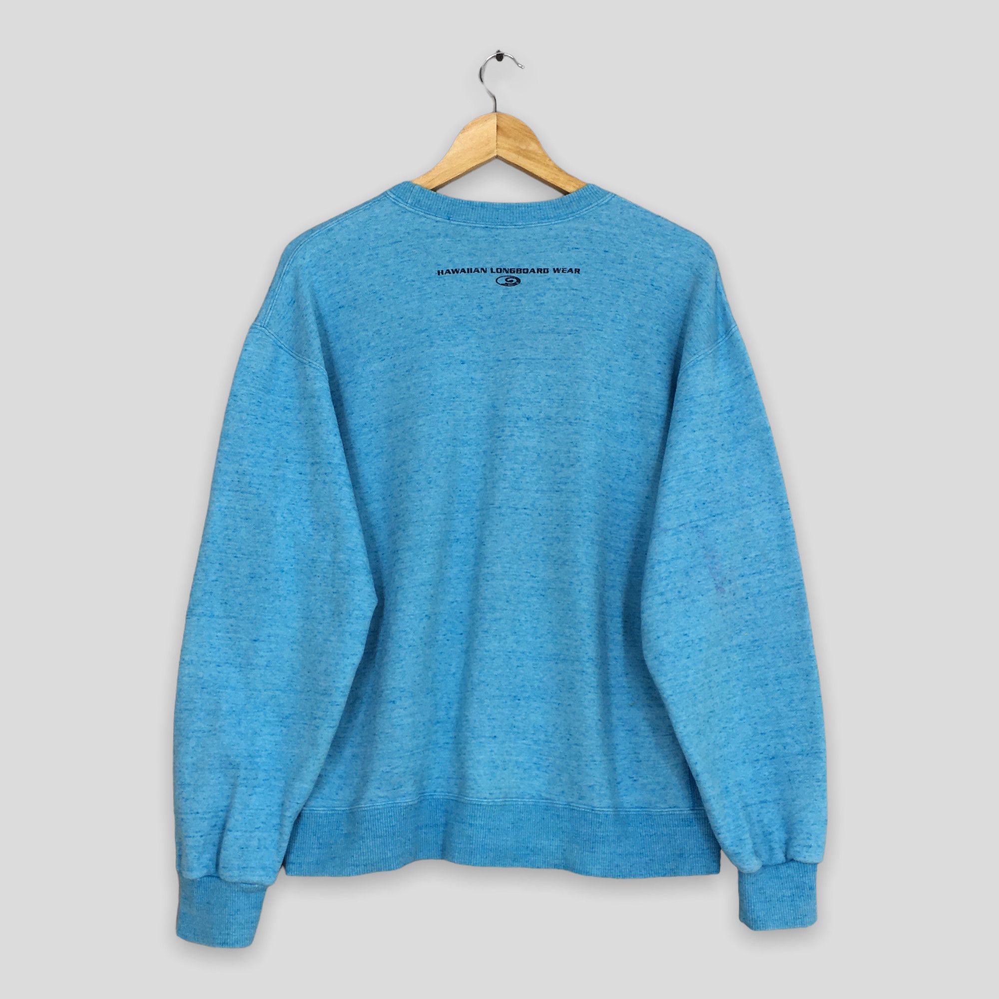 Vintage Vintage 90's Piko Surf Blue Crewneck Surfing Sweater Medium Size US M / EU 48-50 / 2 - 8 Thumbnail