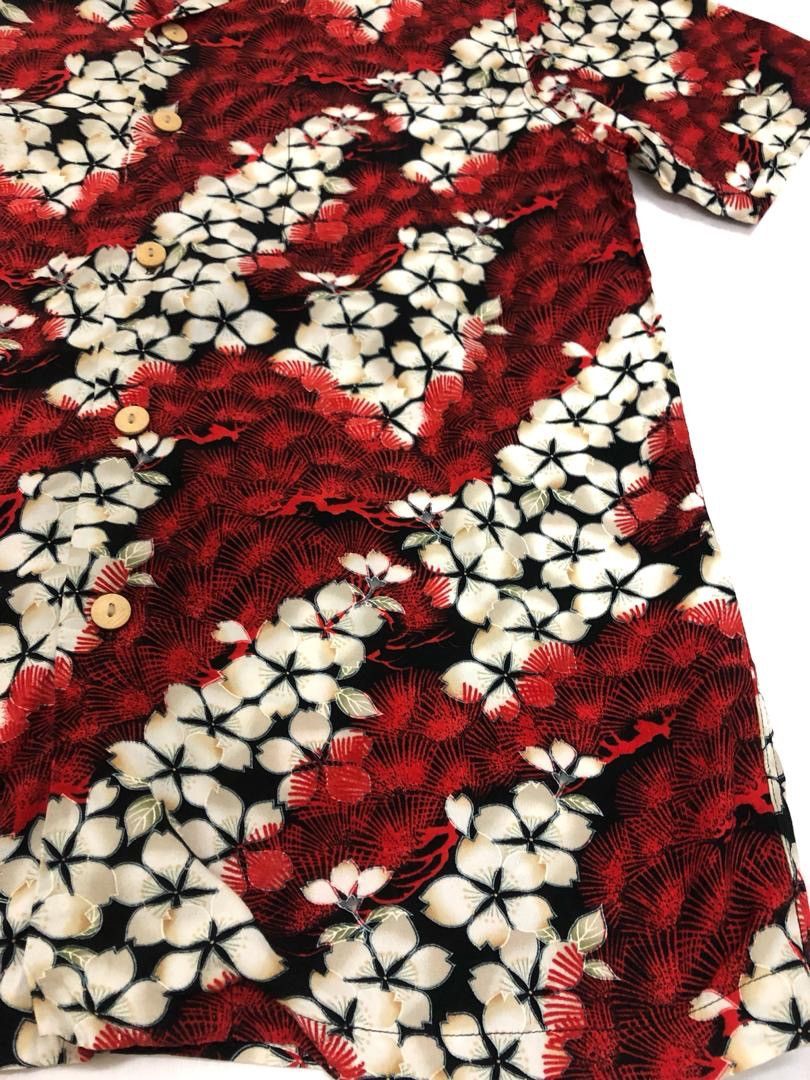 Japanese Brand Japanese Hawaiian Rayon Open Collar Shirt Size US L / EU 52-54 / 3 - 2 Thumbnail