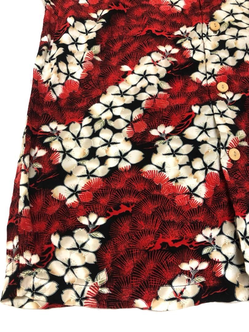 Japanese Brand Japanese Hawaiian Rayon Open Collar Shirt Size US L / EU 52-54 / 3 - 3 Thumbnail