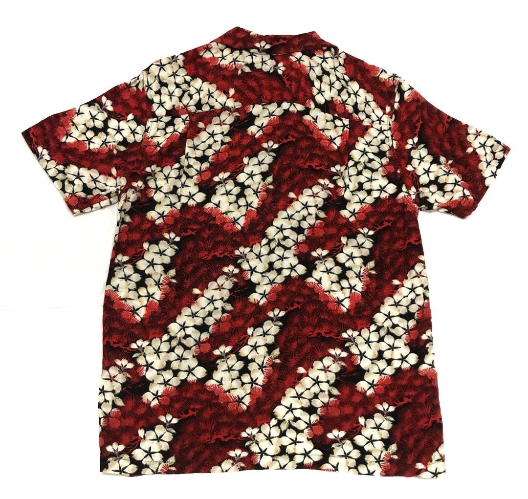 Japanese Brand Japanese Hawaiian Rayon Open Collar Shirt Size US L / EU 52-54 / 3 - 9 Thumbnail