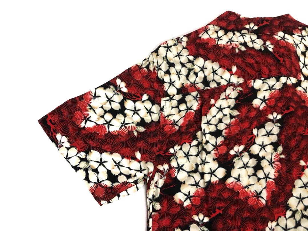 Japanese Brand Japanese Hawaiian Rayon Open Collar Shirt Size US L / EU 52-54 / 3 - 11 Thumbnail