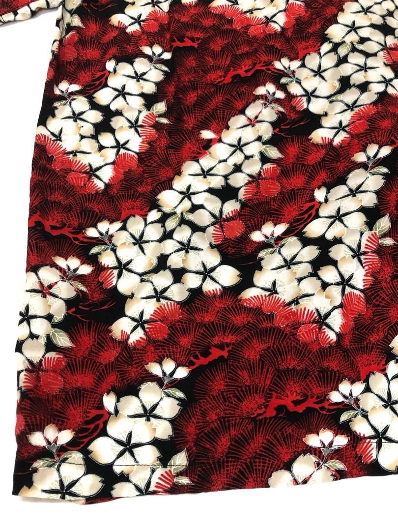 Japanese Brand Japanese Hawaiian Rayon Open Collar Shirt Size US L / EU 52-54 / 3 - 13 Thumbnail