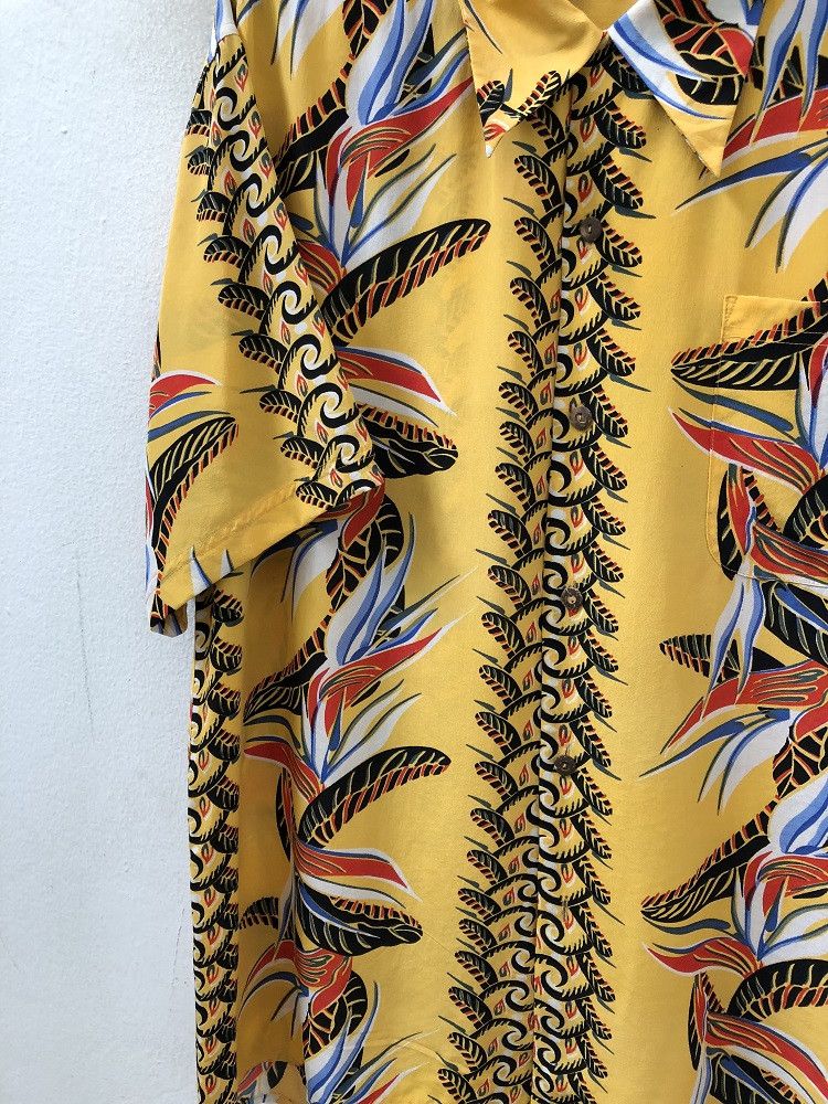 Other Vintage Avanti Silk Floral Flower Hawaiian Size US L / EU 52-54 / 3 - 8 Thumbnail