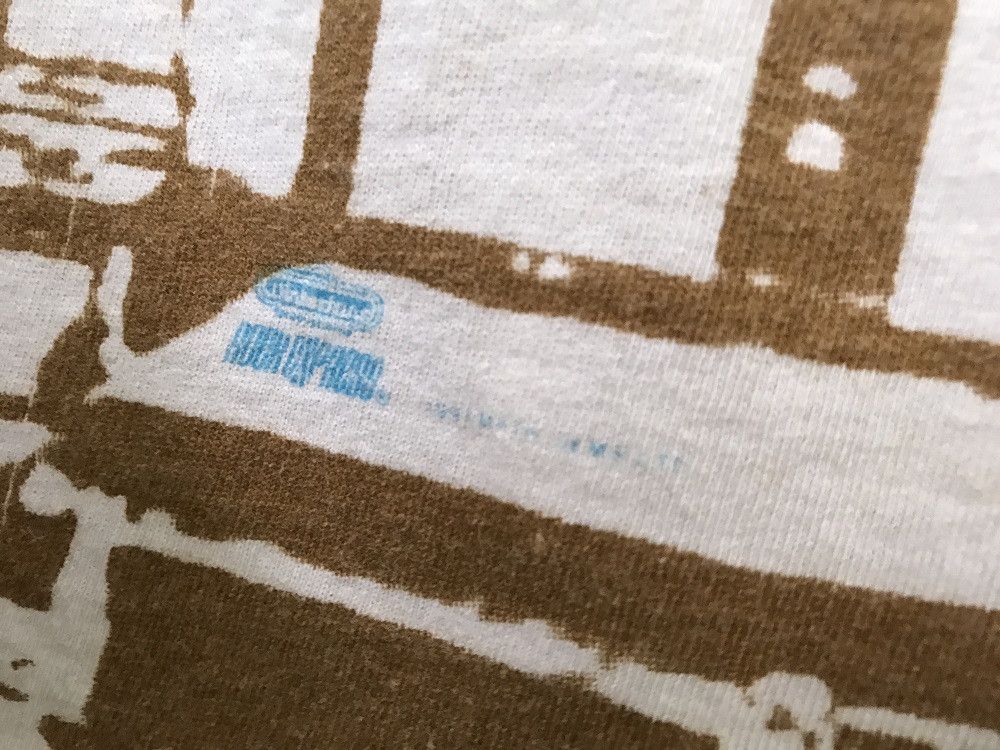 Band Tees × Led Zeppelin Vintage Early 90s Led Zeppelin Blue Angel All Print Size US XL / EU 56 / 4 - 9 Thumbnail