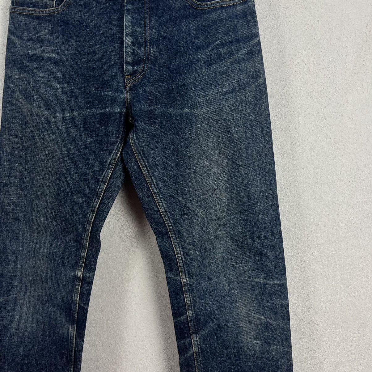 Helmut Lang VINTAGE HELMUT LANG CLASSIC RAW DENIM CLASSIC CUT Size US 29 - 5 Thumbnail