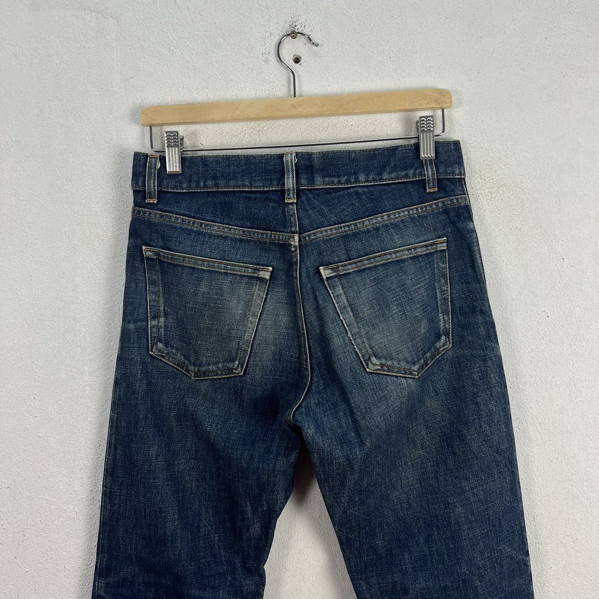Helmut Lang VINTAGE HELMUT LANG CLASSIC RAW DENIM CLASSIC CUT Size US 29 - 11 Thumbnail