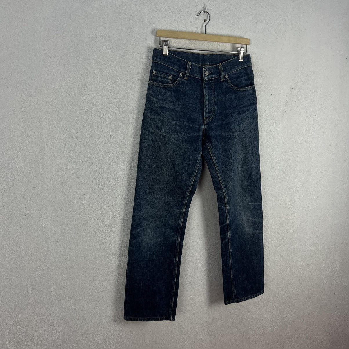 Helmut Lang VINTAGE HELMUT LANG CLASSIC RAW DENIM CLASSIC CUT Size US 29 - 2 Thumbnail