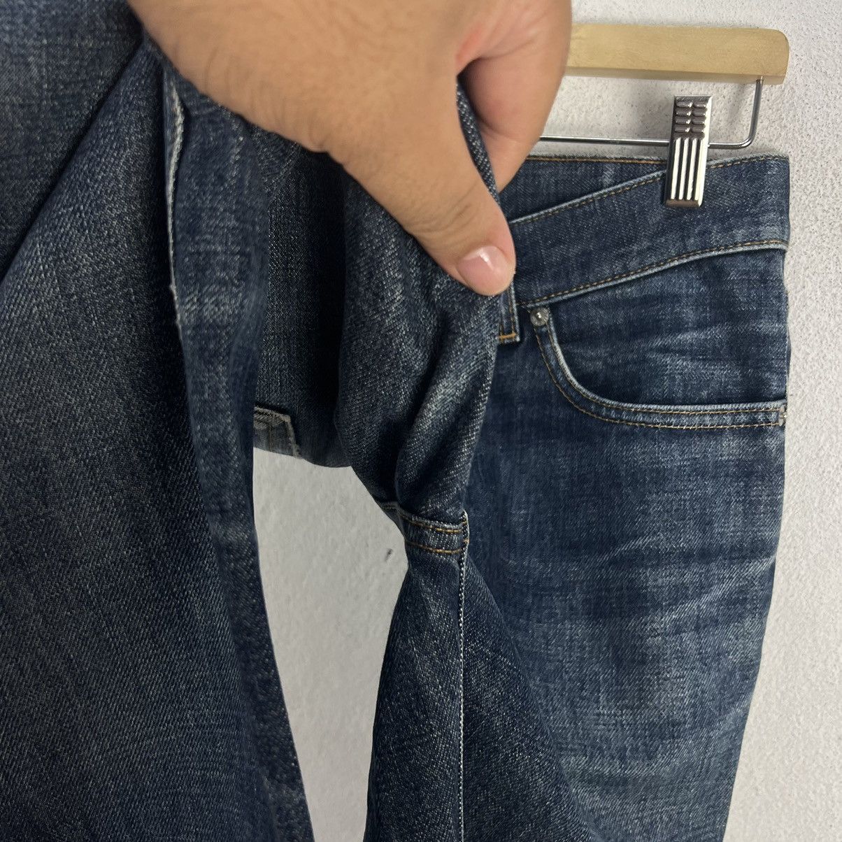 Helmut Lang VINTAGE HELMUT LANG CLASSIC RAW DENIM CLASSIC CUT Size US 29 - 14 Thumbnail