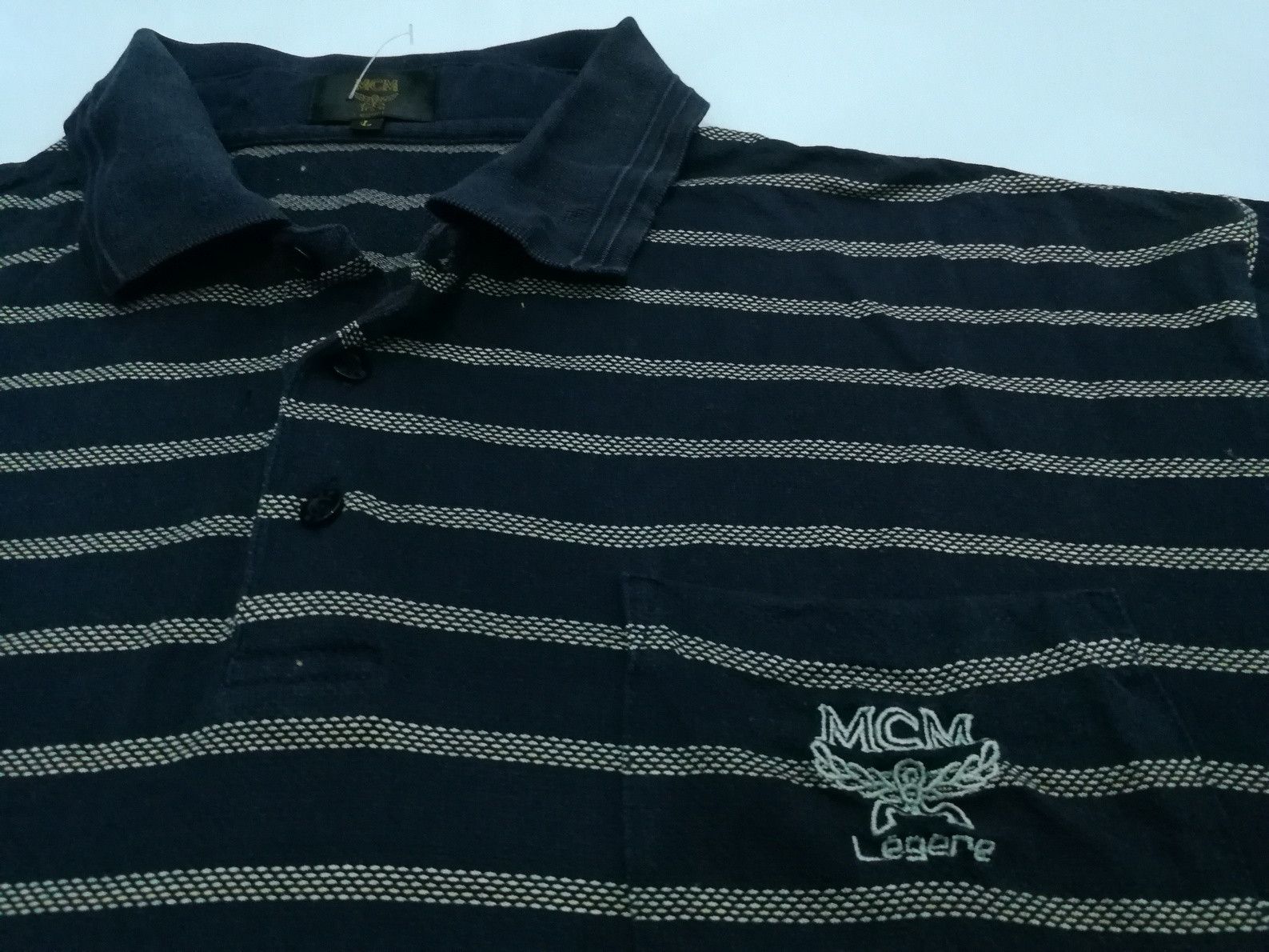 MCM MODE CREATION MUNCHEN MCM Legere Polo Shirt Size US M / EU 48-50 / 2 - 1 Thumbnail