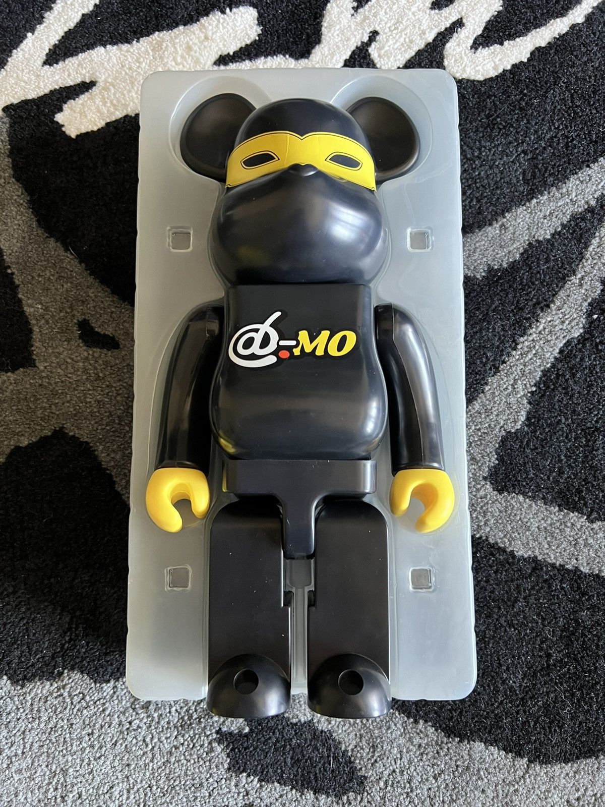 Medicom Toy 2005 400% Medicom Bearbrick D-MO black/yellow Size ONE SIZE - 2 Thumbnail