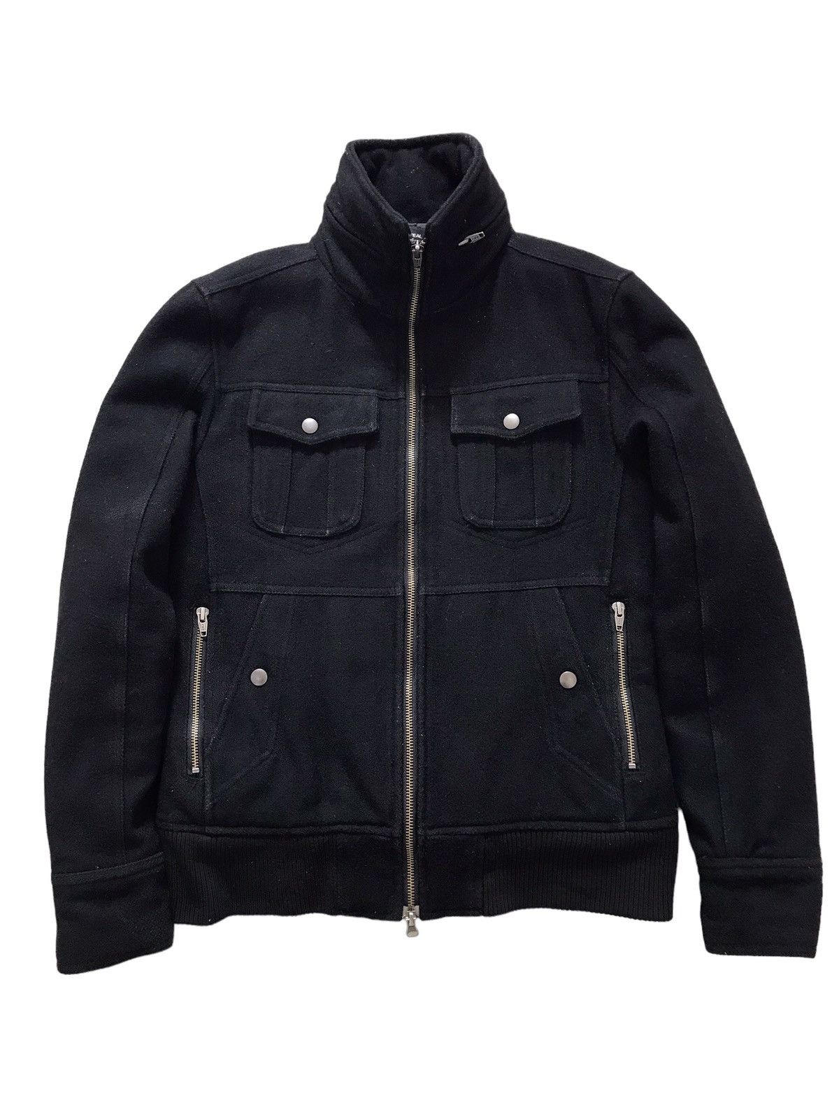 Japanese Brand L7 Real Hip Wool Padded Field Jacket Size US M / EU 48-50 / 2 - 4 Thumbnail