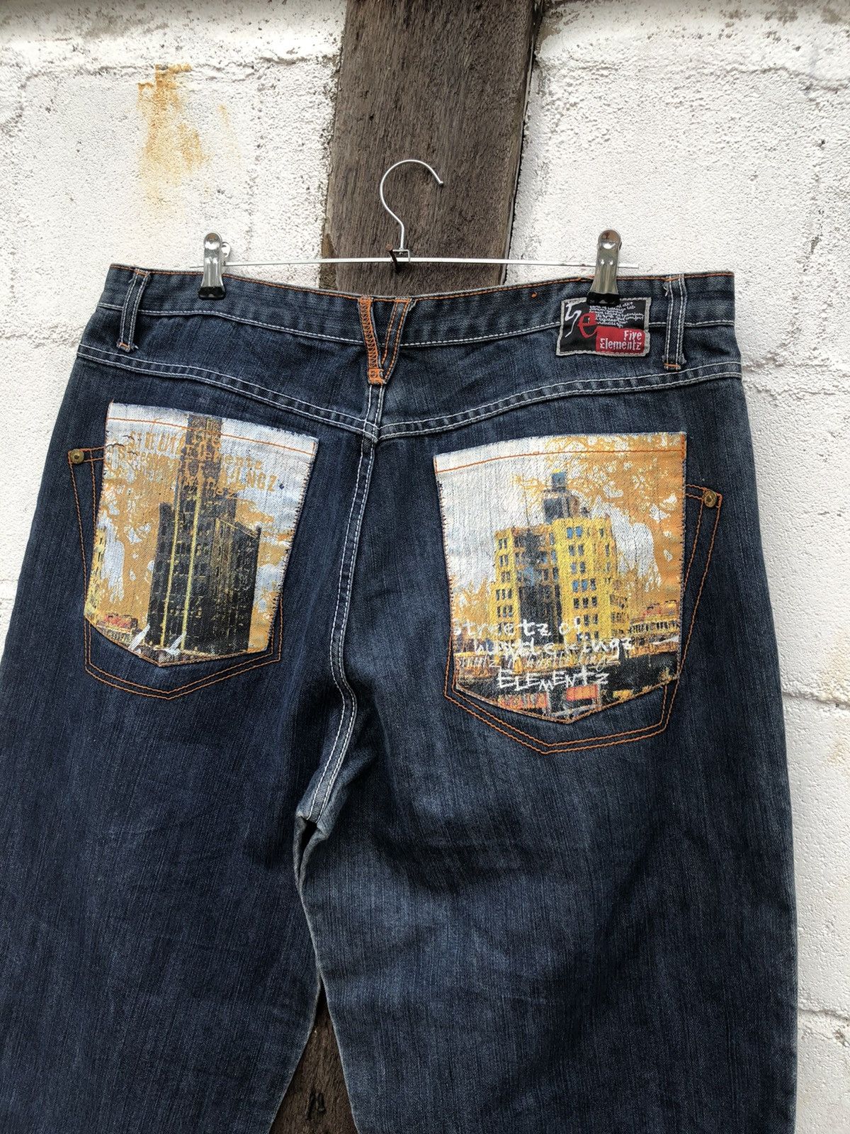 Japanese Brand Jeans Five Elementz Baggie Size US 38 / EU 54 - 4 Thumbnail