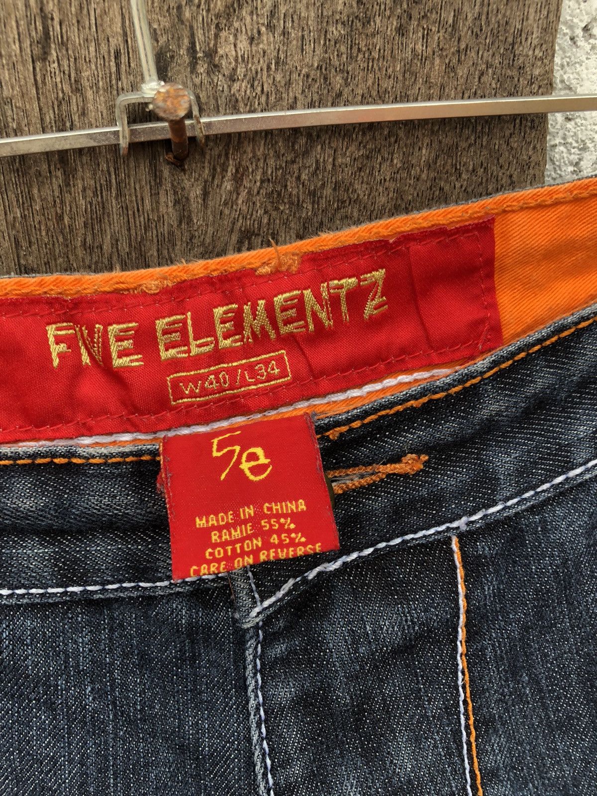 Japanese Brand Jeans Five Elementz Baggie Size US 38 / EU 54 - 3 Thumbnail