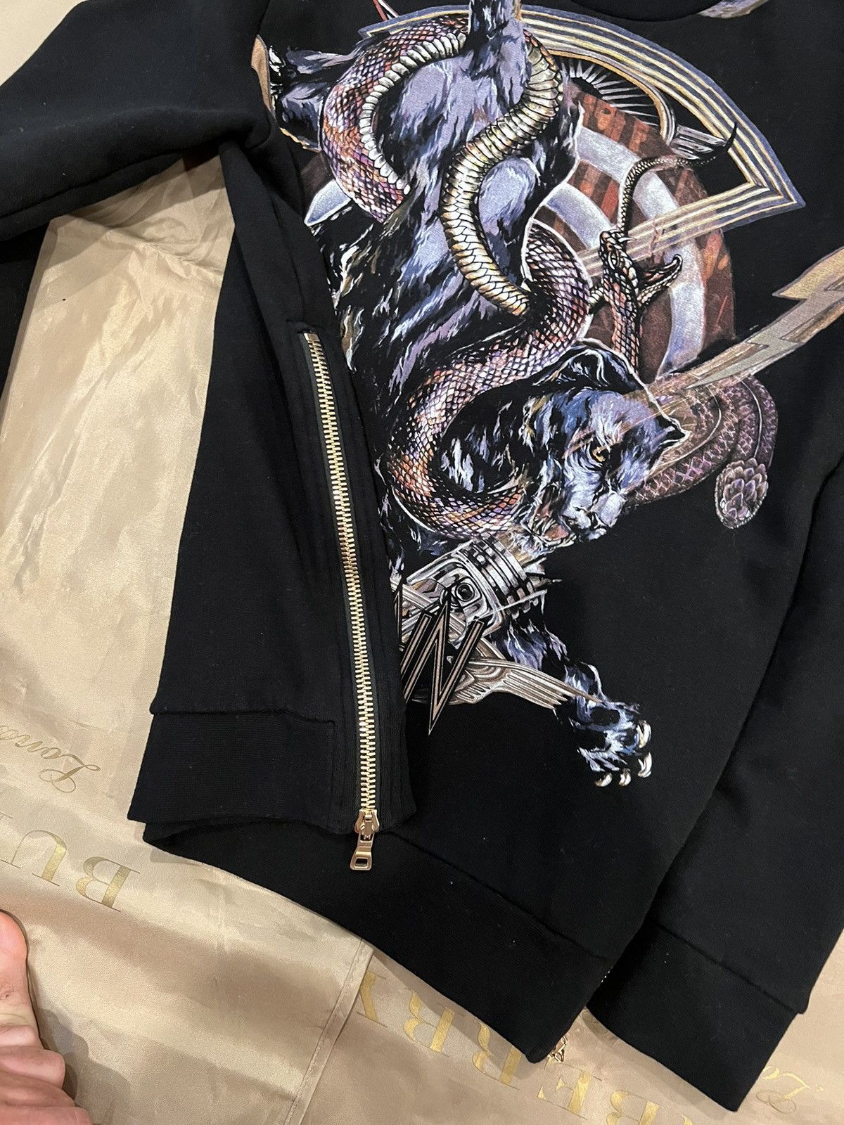 Balmain Balmain printed sweatshirt size M Size US M / EU 48-50 / 2 - 4 Thumbnail