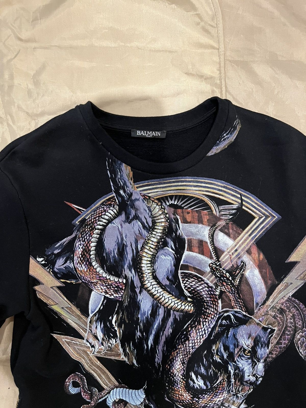 Balmain Balmain printed sweatshirt size M Size US M / EU 48-50 / 2 - 3 Thumbnail