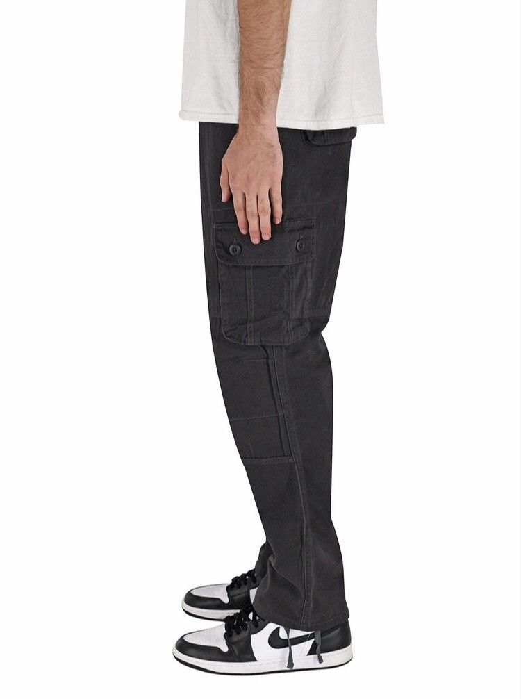Japanese Brand 6 Pocket Cargo Pants Grey Size US 30 / EU 46 - 3 Thumbnail