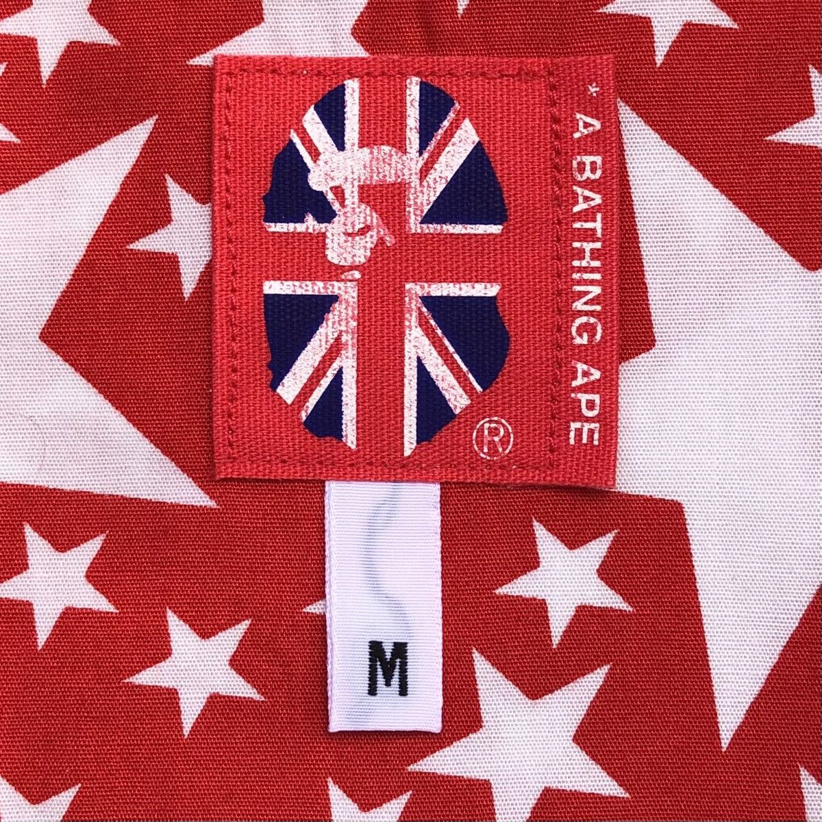 Bape × Vintage Star Pattern Button Up S/S Shirt Size US M / EU 48-50 / 2 - 14 Thumbnail