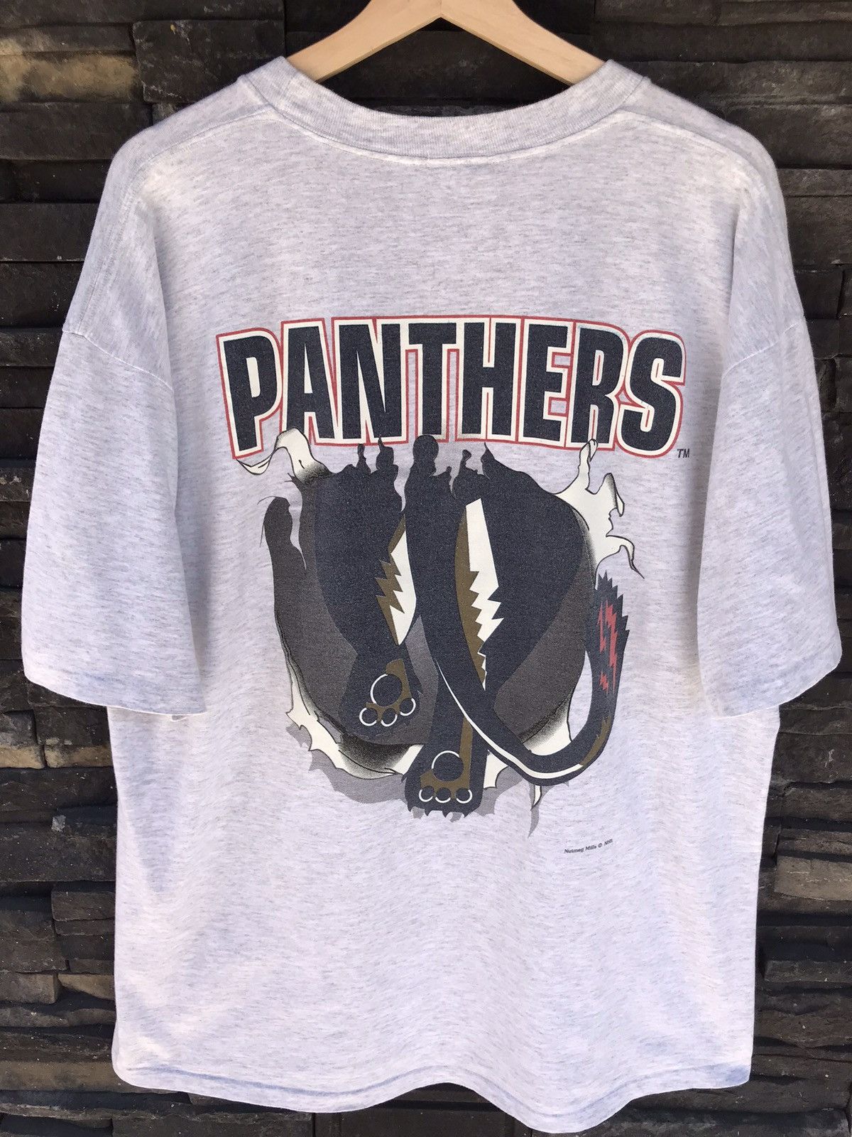NHL × Vintage Vintage 90s Florida Panthers Tee All Over Print rare Size US L / EU 52-54 / 3 - 3 Thumbnail