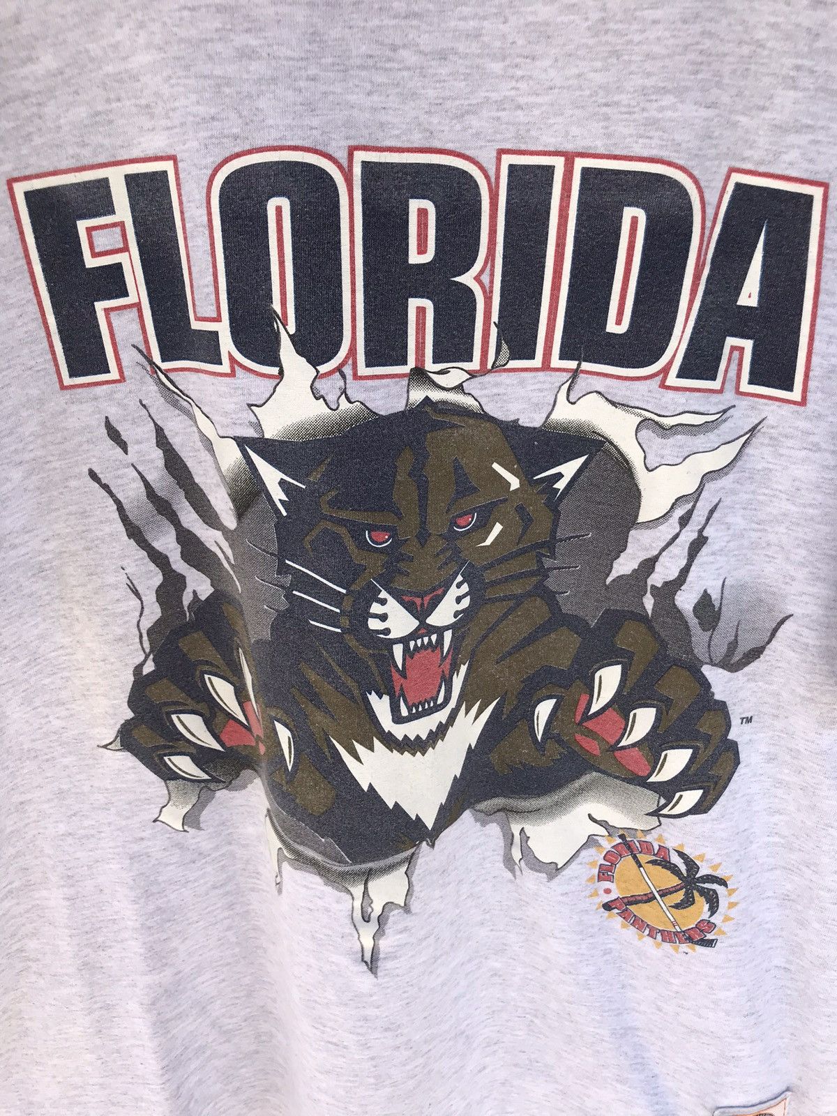 NHL × Vintage Vintage 90s Florida Panthers Tee All Over Print rare Size US L / EU 52-54 / 3 - 2 Thumbnail